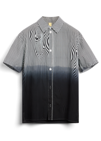 Callum – Black Glitch Dip Dye