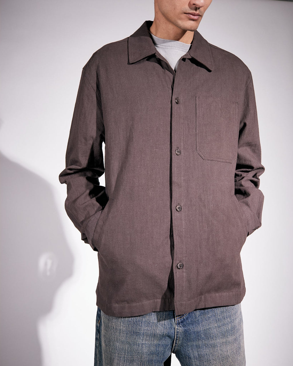 Frank linen Brown