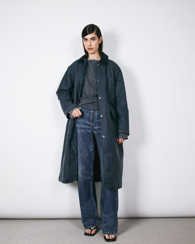 Joan Jett Padded Blue Grey