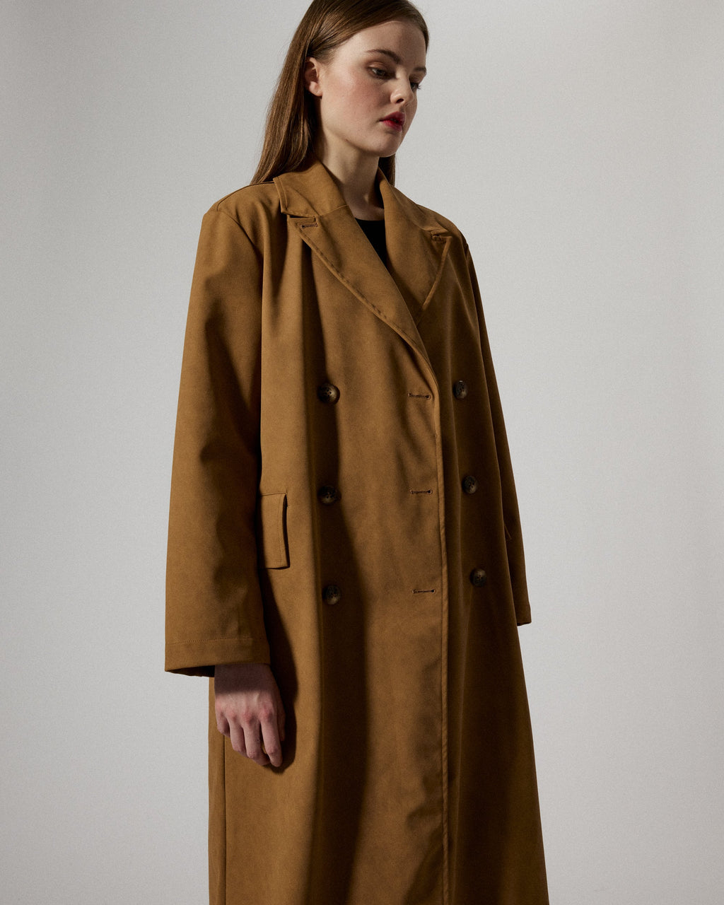 Olivia Faux suede Tan Suede