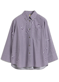 Rhona – Purple Glitch Stripe