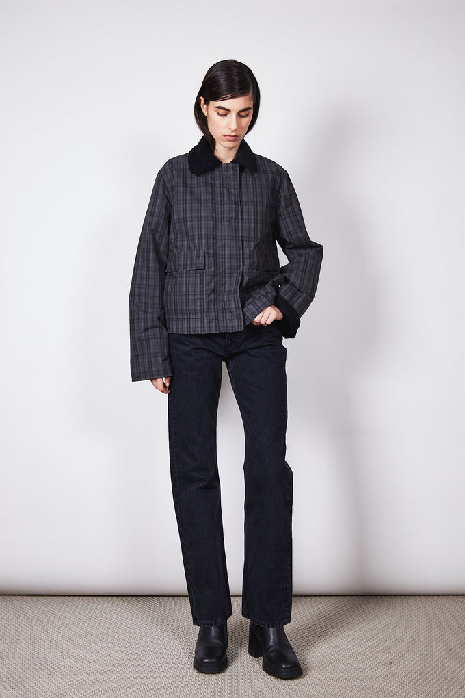 Sissel Wax Black Check